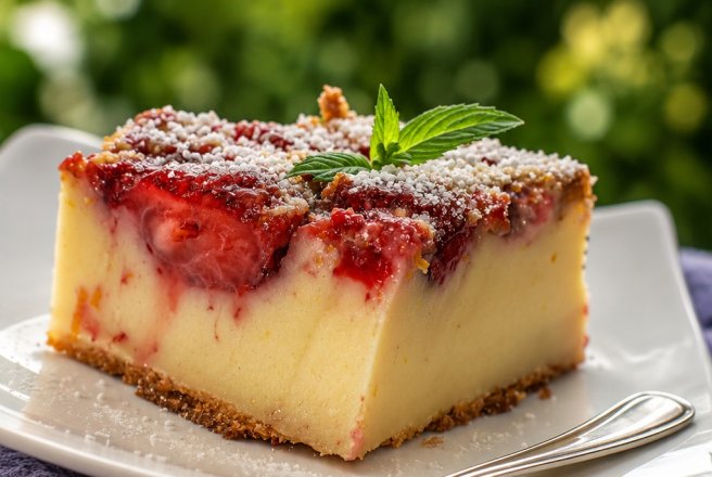 Clafoutis cu capsune