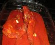Carne de iepure la cuptor cu sos rosu-2