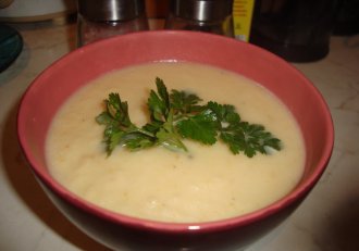 Supa crema de praz