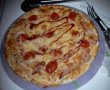 Pizza cu piept de pui si rosii cherry-3