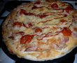 Pizza cu piept de pui si rosii cherry-5