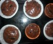 Muffins ciocolatoase cu crema de mascarpone si nutella-8