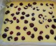 Prajitura cu cirese si crema de branza-1