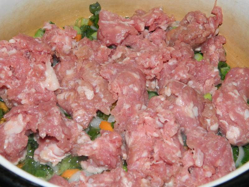 Paste cu carne la cuptor
