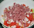 Salata de paste cu salam crud uscat-6