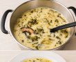 Ciorba de salata cu slanina-11