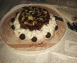 Mini tort - pandispan cu cirese-10