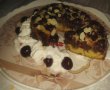 Mini tort - pandispan cu cirese-11