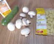 Gnocchi cu sos alb, zucchini si ciuperci-0
