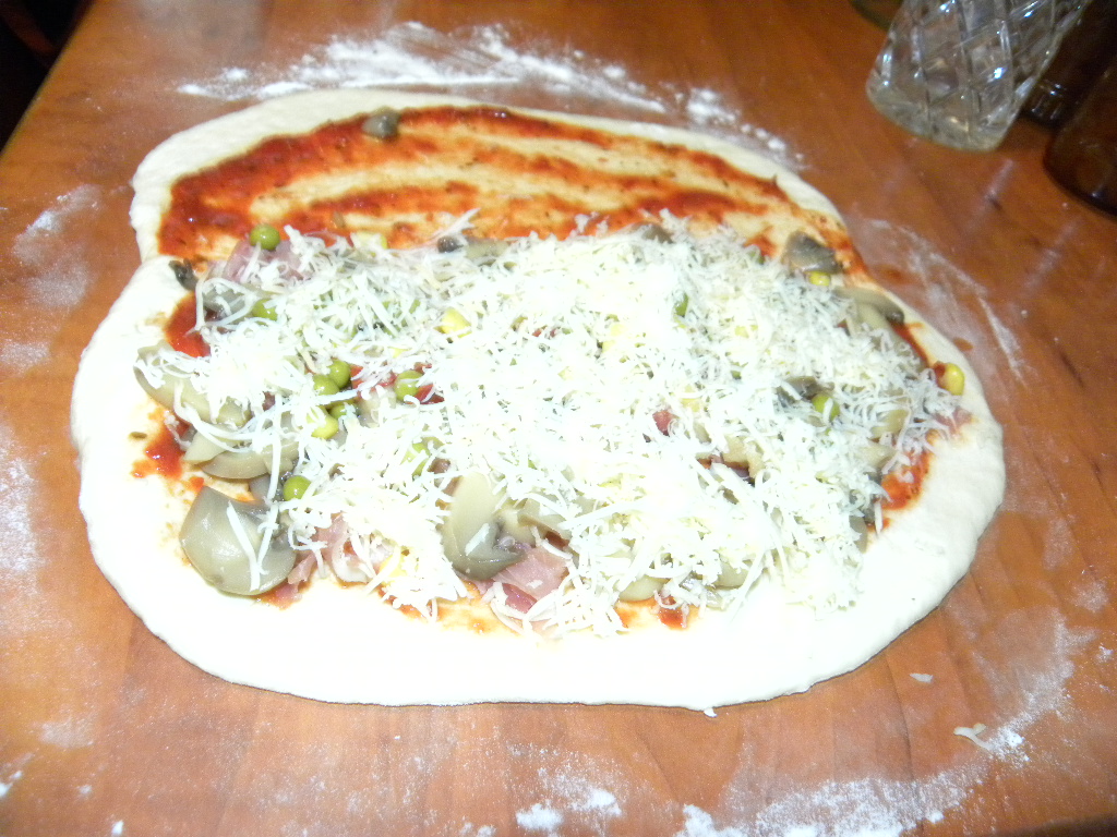 Pizza împăturită