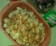 Scrumbie cu cartofi taranesti in vas roman-1