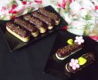 Prăjiturele din pişcoturi cu cremă de mentă şi ciocolată-1