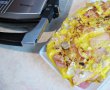 Sandwich-uri din aluat, cu omleta si alte ingrediente, la Panini Maker Breville-7