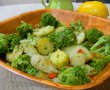 Salata calda cu cartofi si broccoli-10
