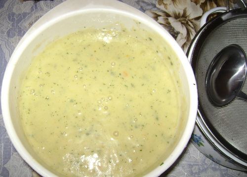 Supă cremă rece