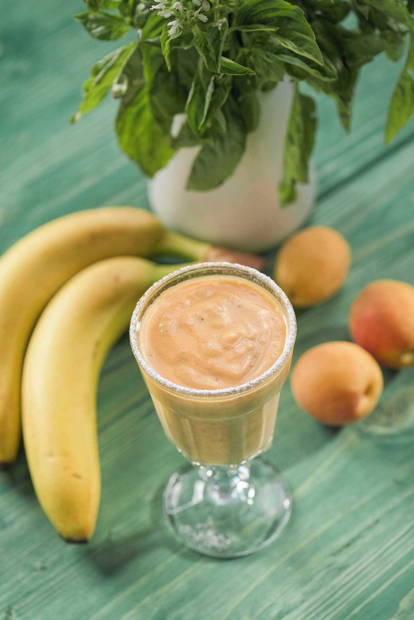 Smoothie cu Caise si Banane