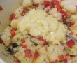 Salata de cartofi cu ardei copti-4