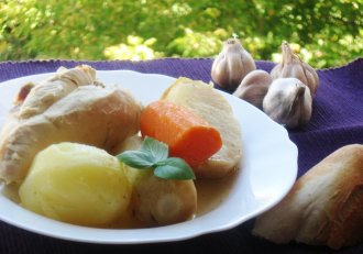 Rasol de pui cu legume