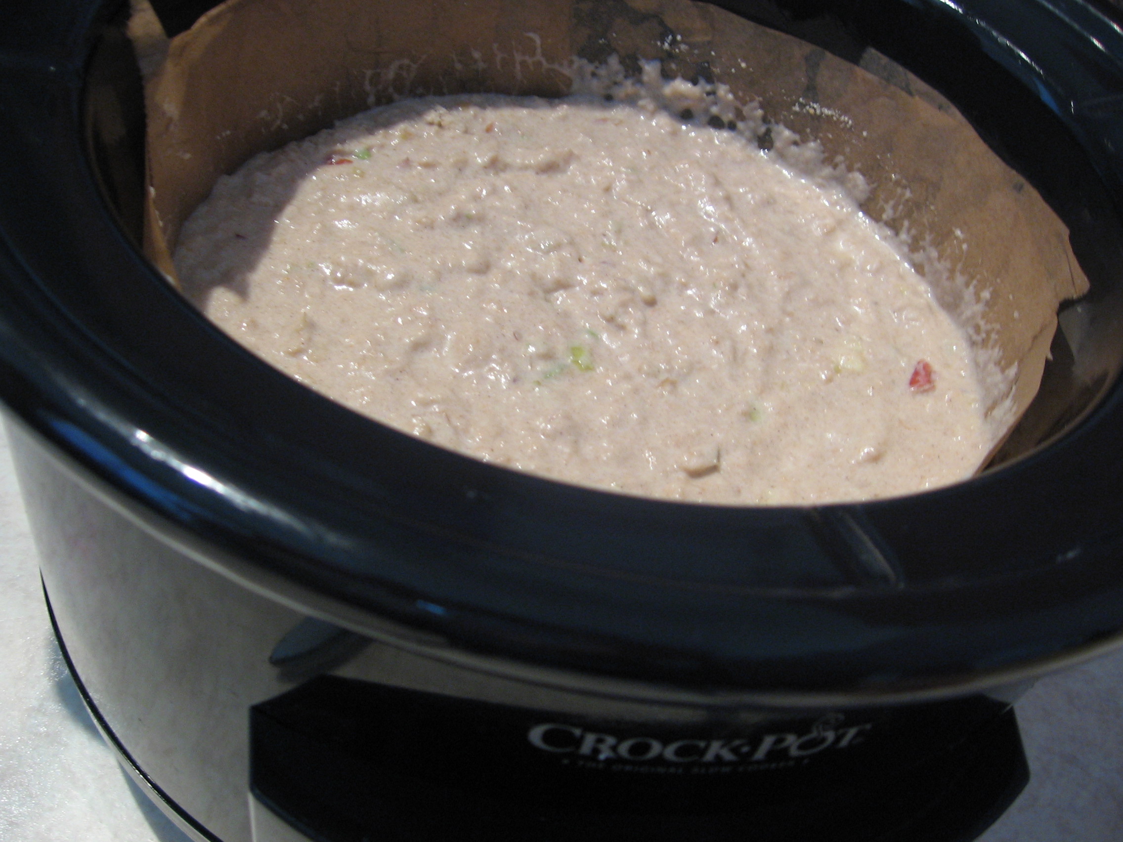 Prajitura cu aluat de bezea si mere la slow cooker Crock-Pot 4,7 L