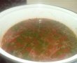 Supa de galuste cu pasta de tomate-5