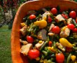 Salata de fasole verde cu piept de curcan-10