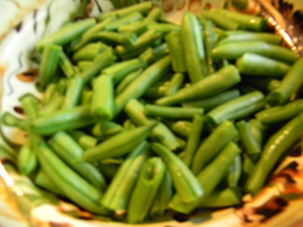 Salata de fasole verde cu piept de curcan