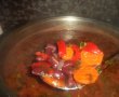 Ciorba de fasole rosie cu rosii si tarhon in otet-6