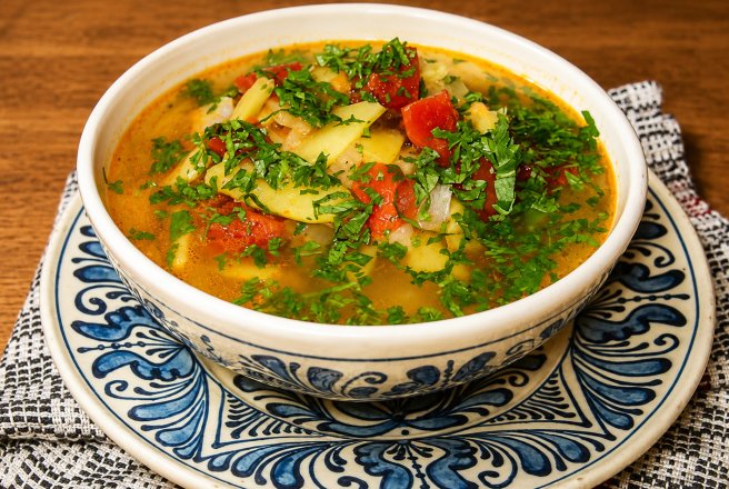 Ciorba de fasole pastai