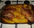 Carne de porc si cartofi la cuptor-1