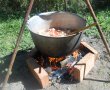 Porc la ceaun sub foc de lemne ( leguma mea preferata )-17