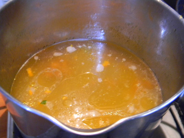 Supa de curcan cu fasole verde si smantana