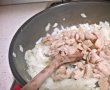 Penne la cuptor cu carne tocata si ciuperci-3