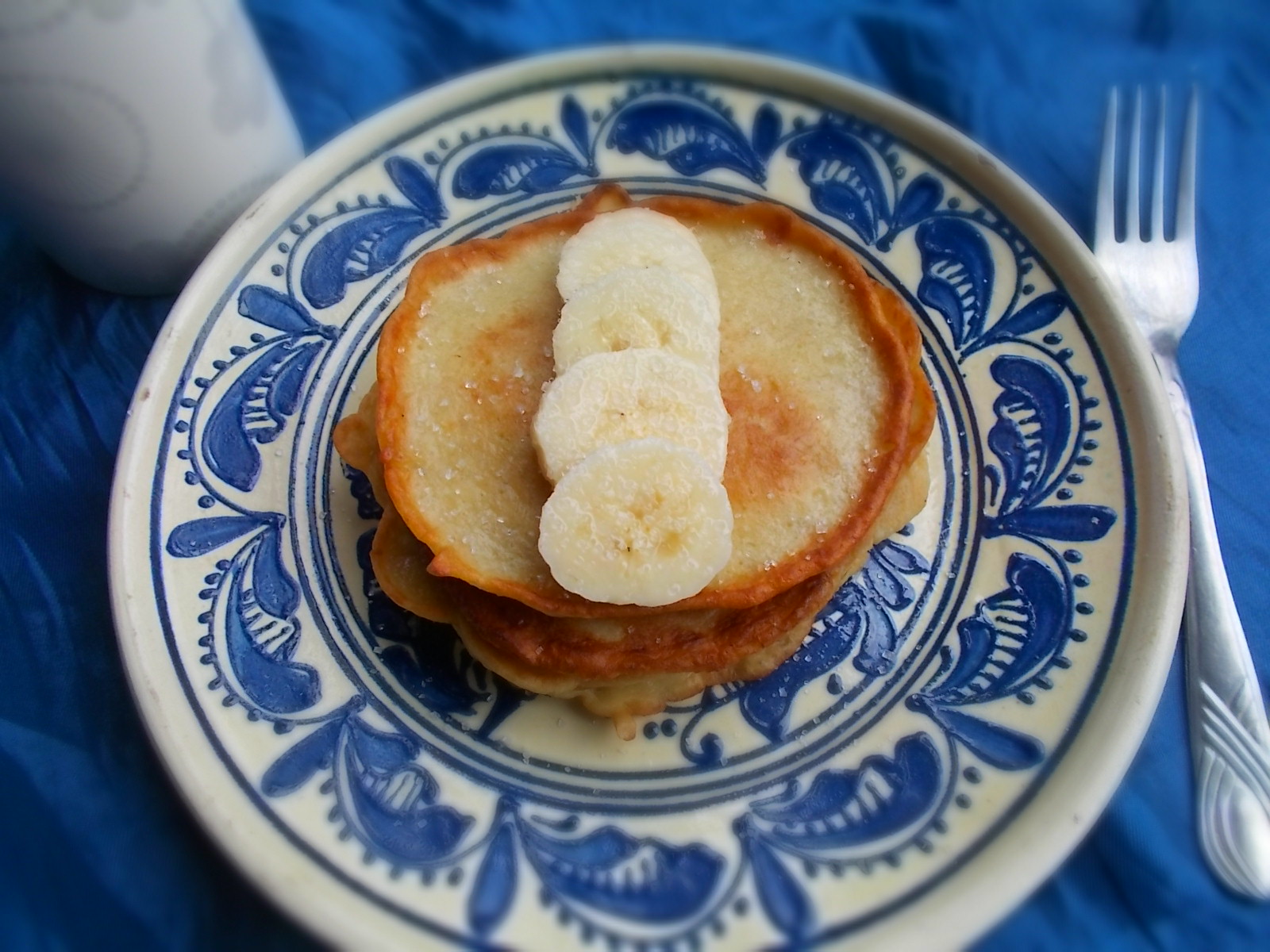 Pancakes cu banane