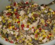 Salata de piept de pui cu ciuperci si baby corn-8
