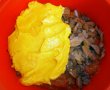 Salata de vinete cu ardei copti si ciuperci-8
