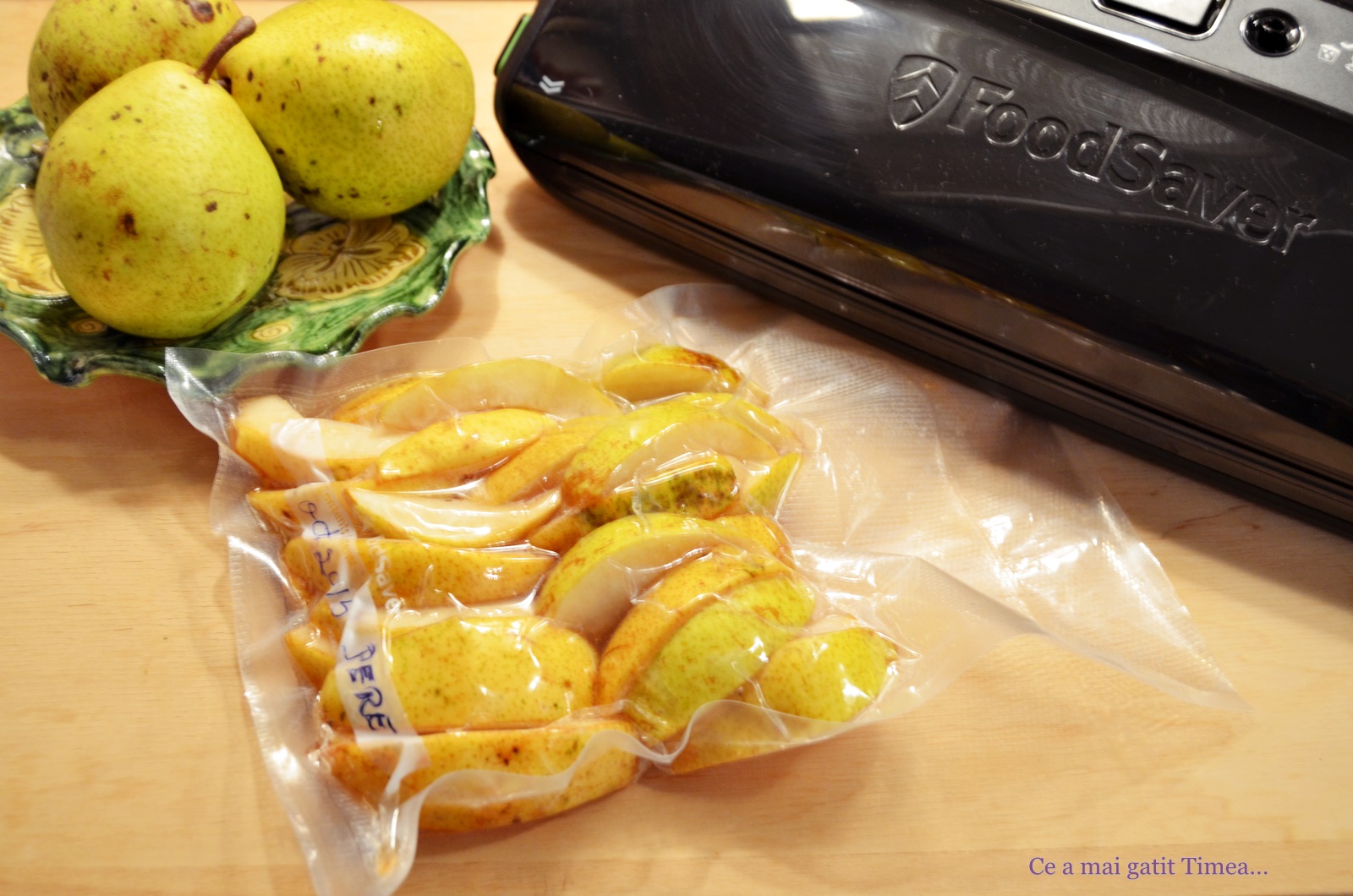 Cum congelam fructele folosind aparatul de vidat FoodSaver
