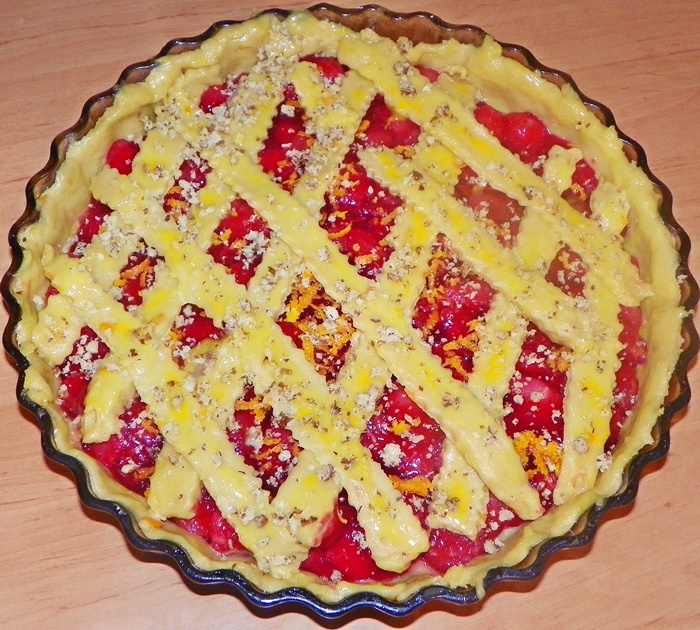 Tarta cu capsuni