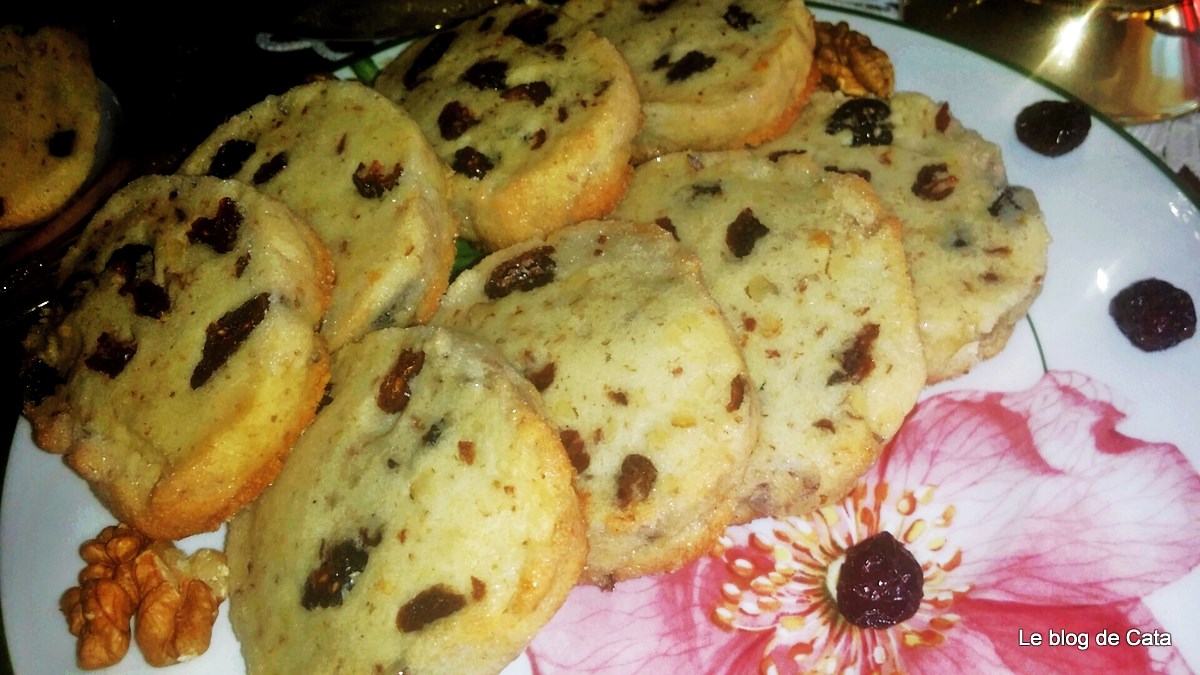 Cookies cu merisoare uscate