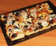 Pizza pe blat de foietaj (16 mini pizza în câteva minute)-0