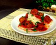 Spaghete cu sos de rosii si chiftele din carne tocata de porc-6