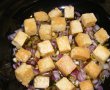 Salată caldă cu paste, cartofi şi tofu-6