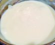 Crema de lapte in sirop de dulceata de trandafiri-2