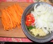 Fried noodles cu pui si legume-2