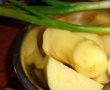 Tortilla cu carnati si ceapa verde-1