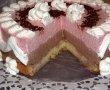 Tort cu crema de ciocolata si de capsuni-19