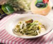 Tagliatelle con spinaci e quattro formaggi - Delaco-14