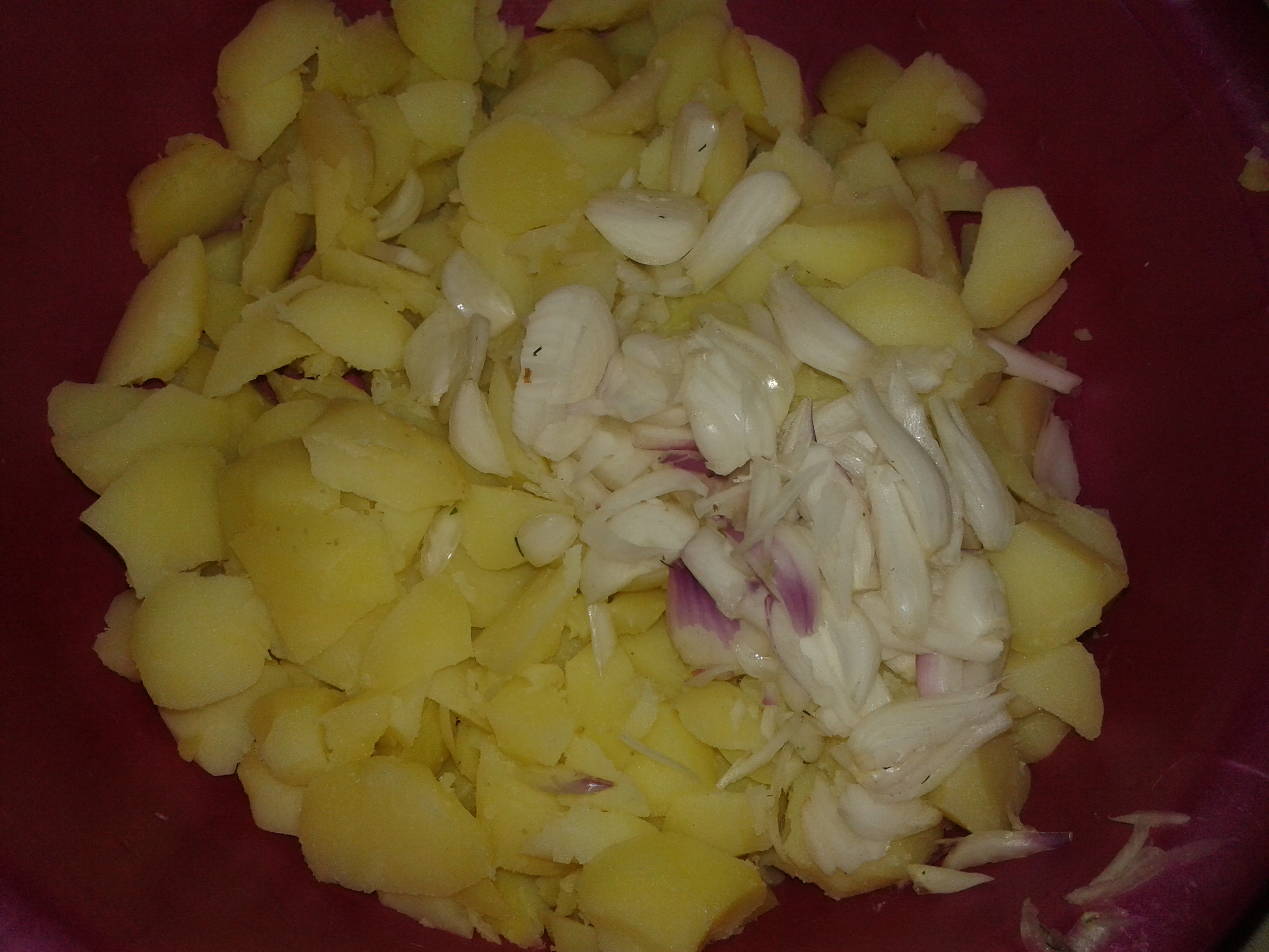 Salata de cartofi (de post)