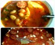 Supă picantă cu fasole  și cârnați-5