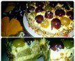 Victoria Sponge Cake cu struguri si fistic-11