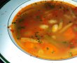 Supă cu 2 fasole (boabe si verde)-7